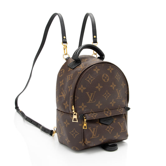 Louis Vuitton Monogram Canvas Palm Springs Mini Backpack (SHF-0UIhUG)
