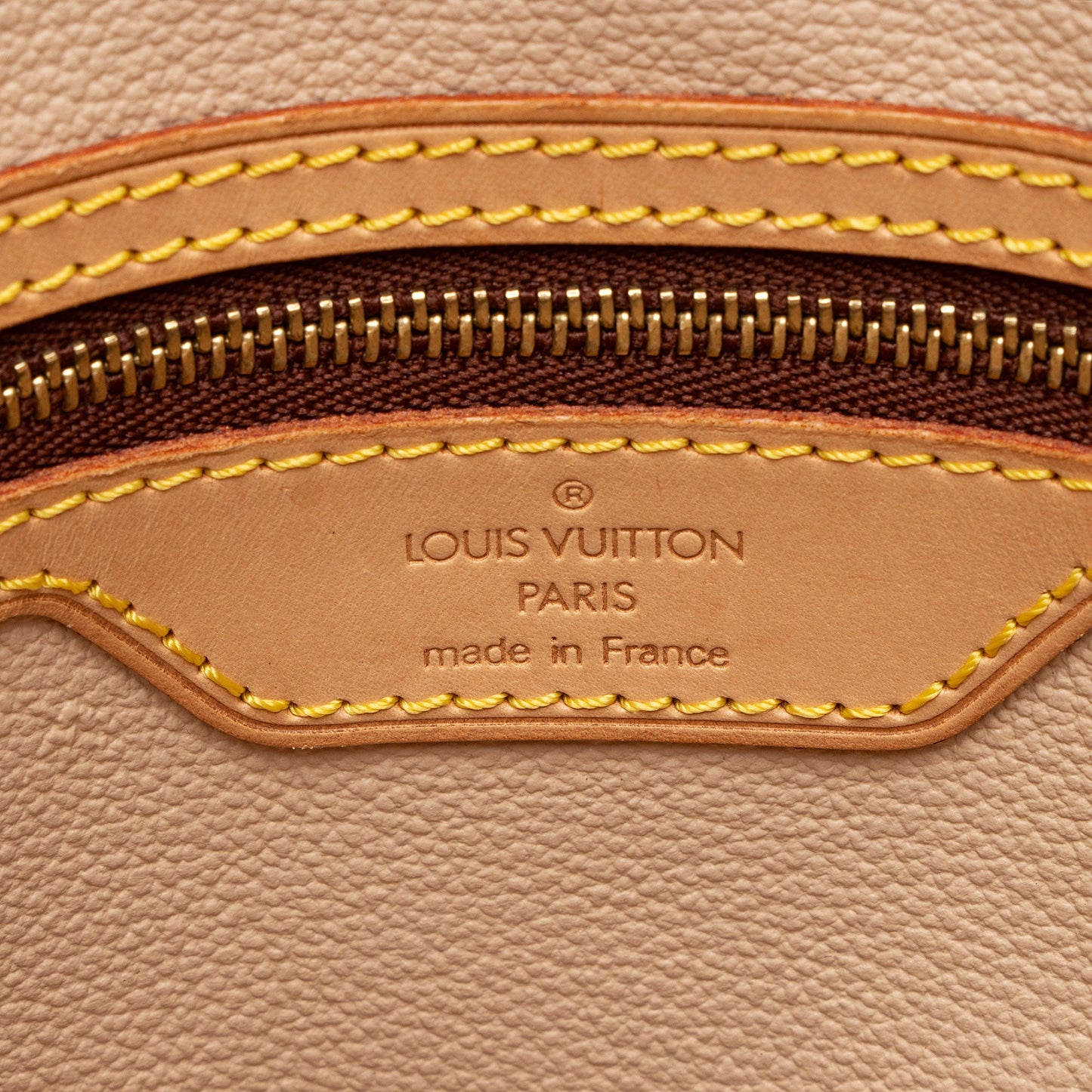 Louis Vuitton Monogram Canvas Petit Bucket Tote