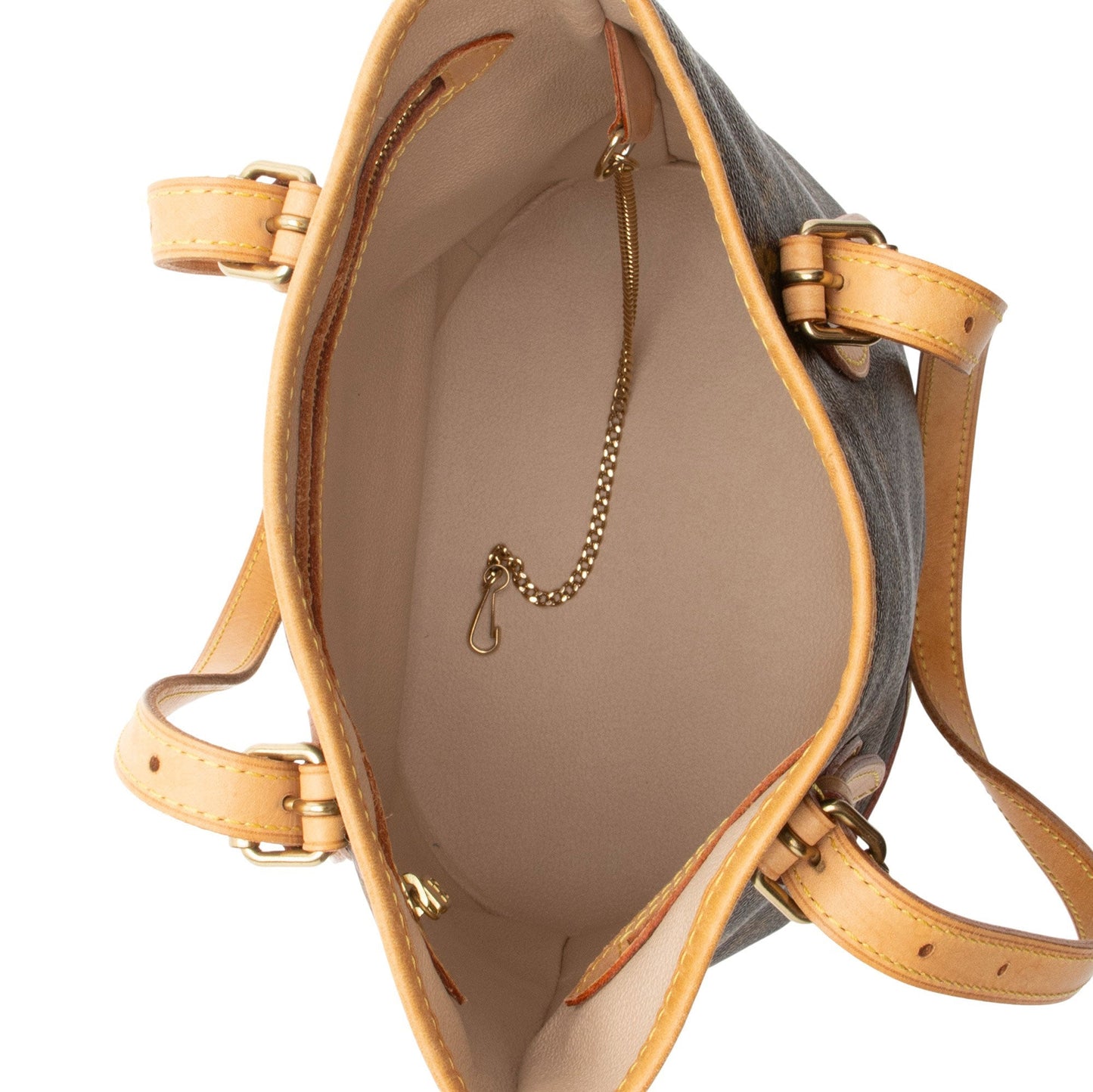 Louis Vuitton Monogram Canvas Petit Bucket Tote