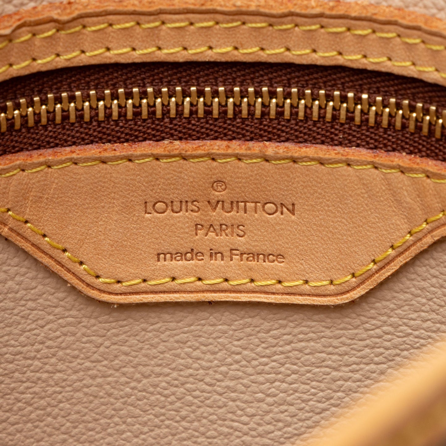 Louis Vuitton Monogram Canvas Petit Bucket Tote