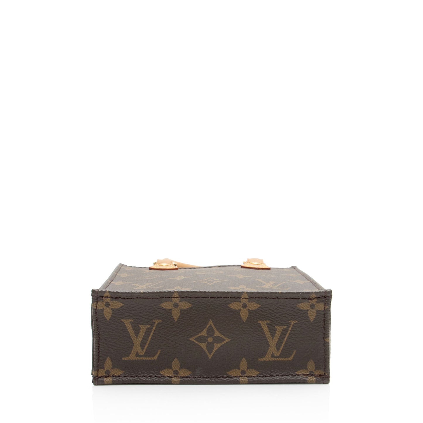 Louis Vuitton Monogram Canvas Petit Sac Plat Shoulder Bag (SHF-DPlW0S)