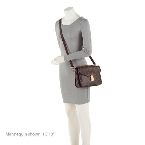 Louis Vuitton Monogram Canvas Pochette Metis Shoulder Bag (SHF-21209)
