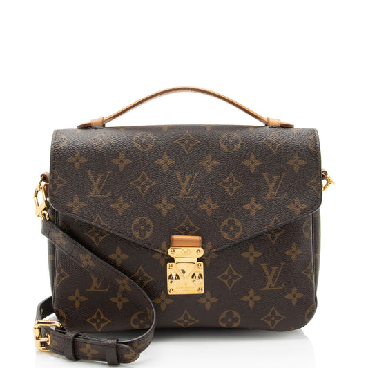 Louis Vuitton Monogram Canvas Pochette Metis Shoulder Bag (SHF-POtM71)