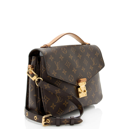 Louis Vuitton Monogram Canvas Pochette Metis Shoulder Bag (SHF-POtM71)