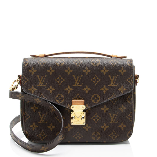 Louis Vuitton Monogram Canvas Pochette Metis Shoulder Bag