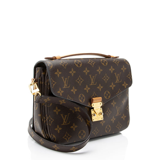 Louis Vuitton Monogram Canvas Pochette Metis Shoulder Bag