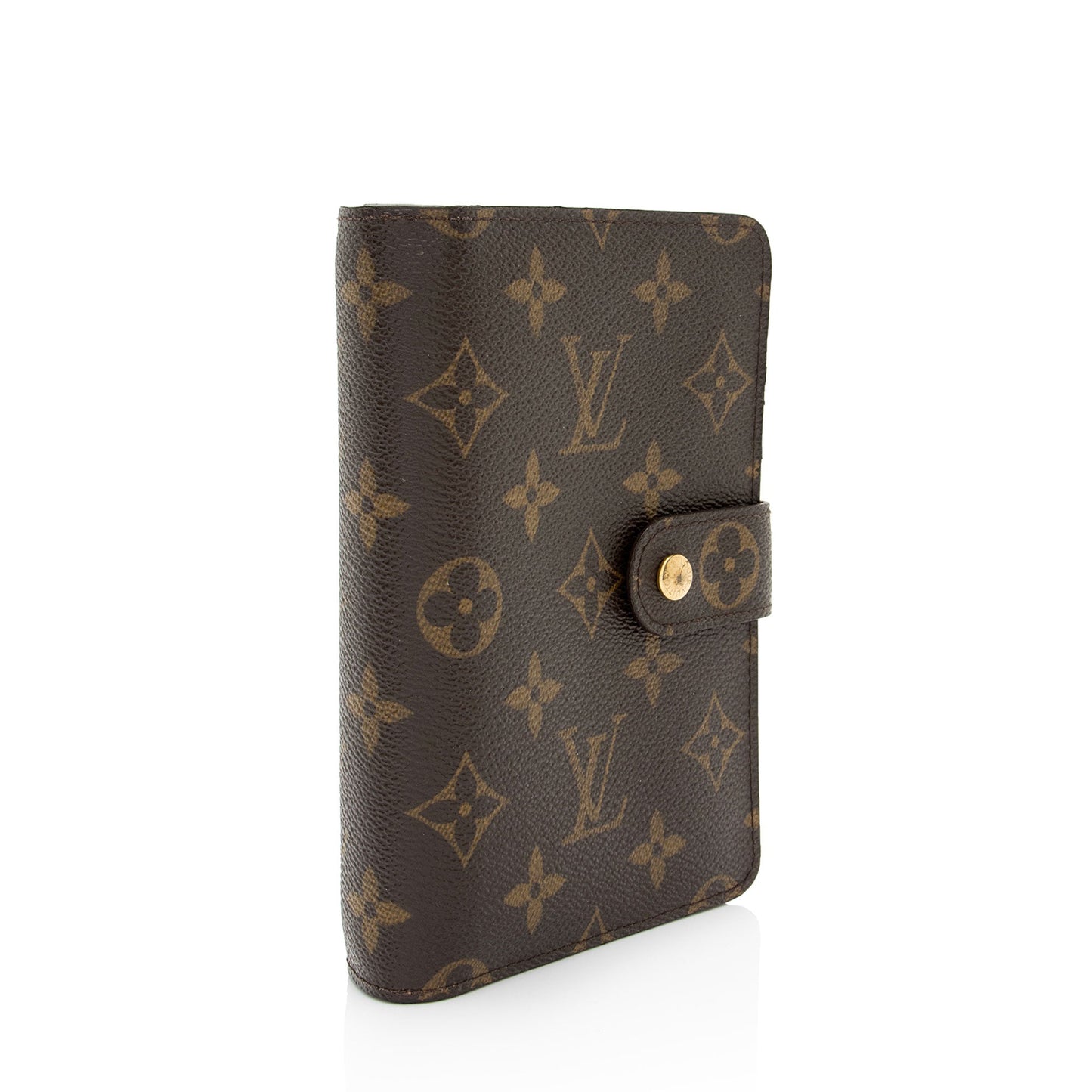 Louis Vuitton Monogram Canvas Porte Papier Zipper Wallet (SHF-422DHO)