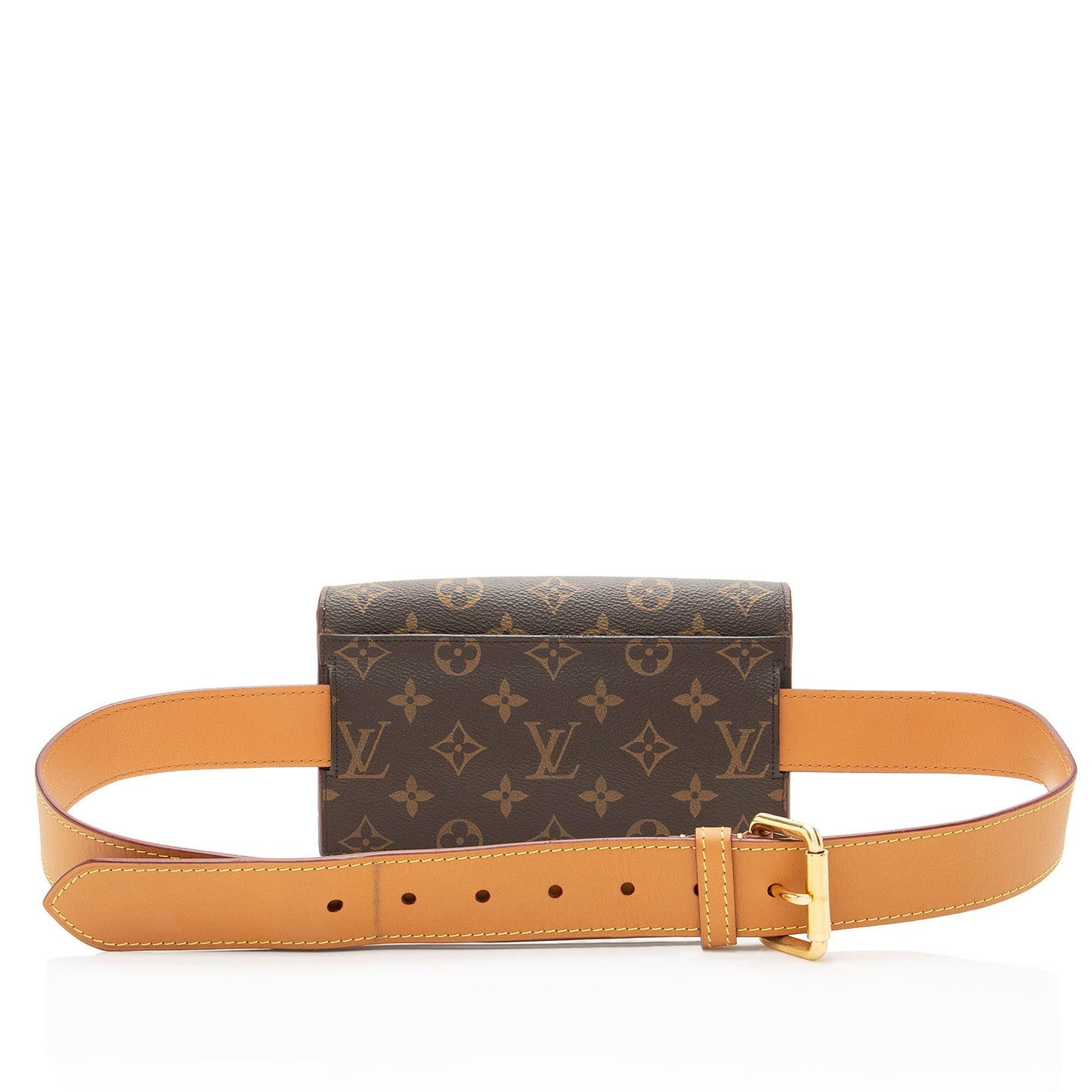 Louis Vuitton Monogram Canvas S Lock Belt Bag