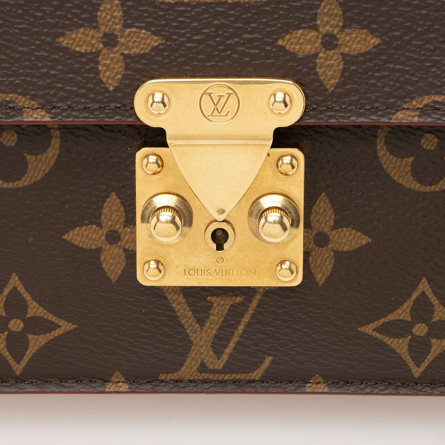 Louis Vuitton Monogram Canvas S Lock Belt Bag