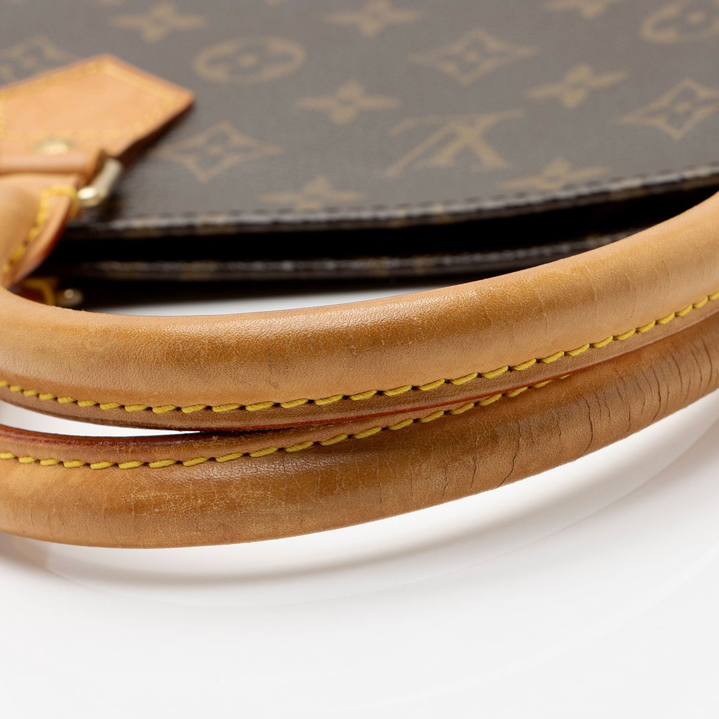 Louis Vuitton Monogram Canvas Sac Plat Tote (SHF-4rkmKw)