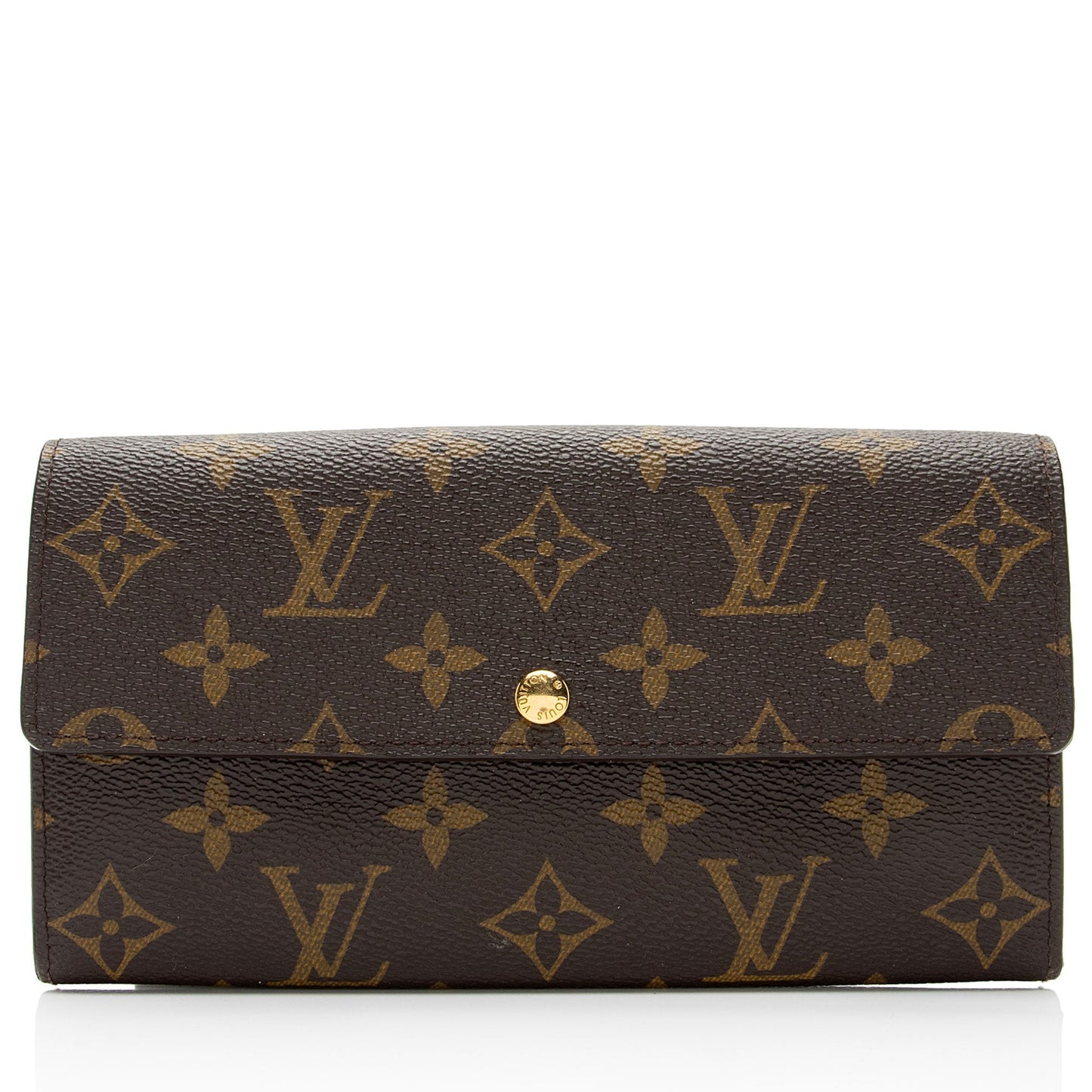 Louis Vuitton Monogram Canvas Sarah Wallet (SHF-SbkCqK)