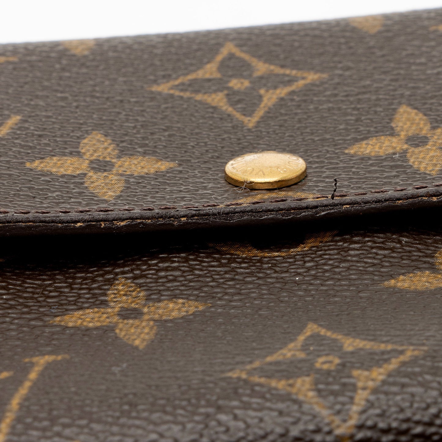 Louis Vuitton Monogram Canvas Sarah Wallet (SHF-x2o1sn)