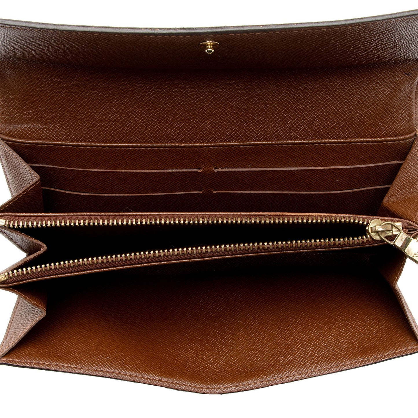 Louis Vuitton Monogram Canvas Sarah Wallet (SHF-x2o1sn)