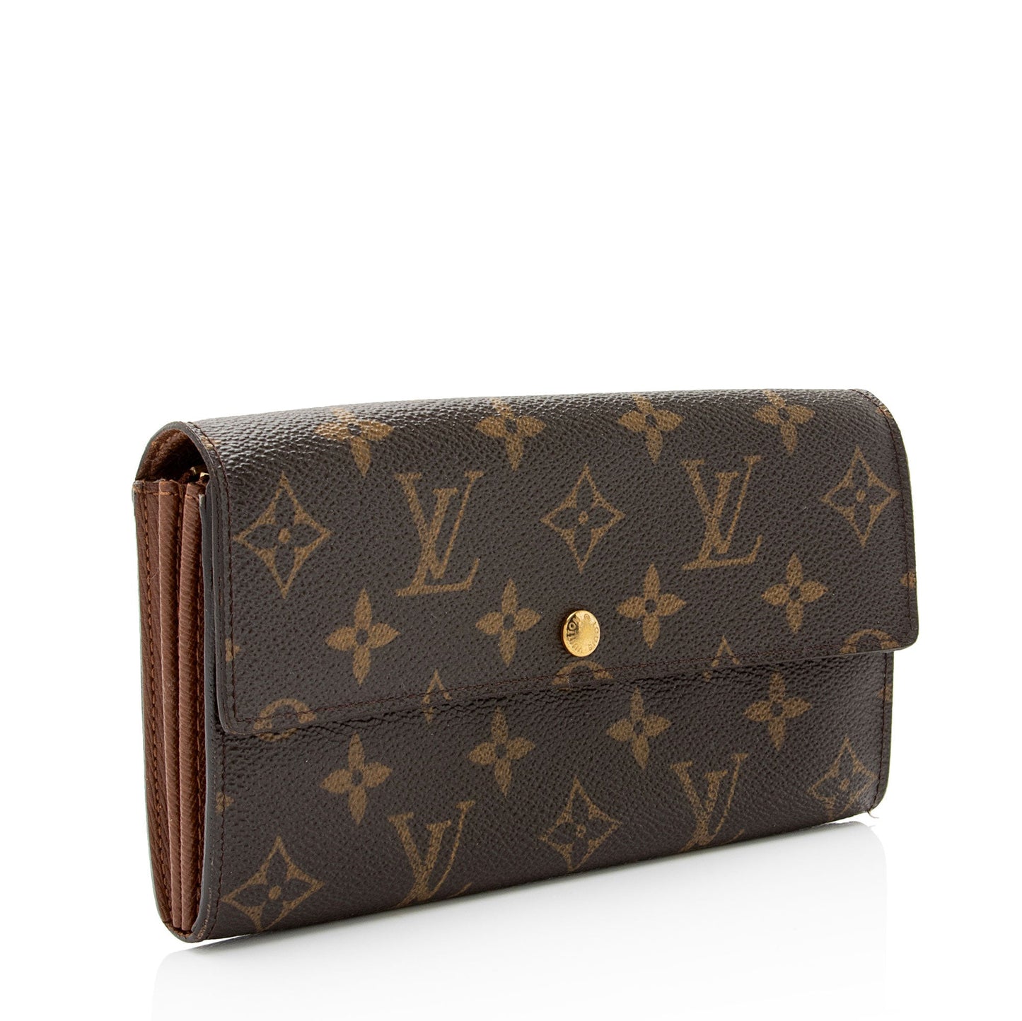 Louis Vuitton Monogram Canvas Sarah Wallet (SHF-x2o1sn)