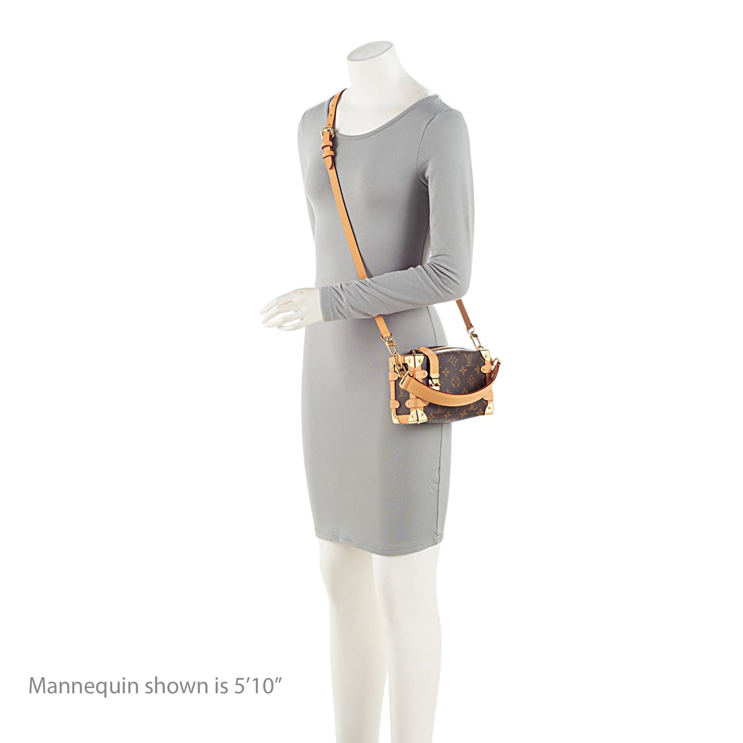 Louis Vuitton Monogram Canvas Side Trunk PM Shoulder Bag