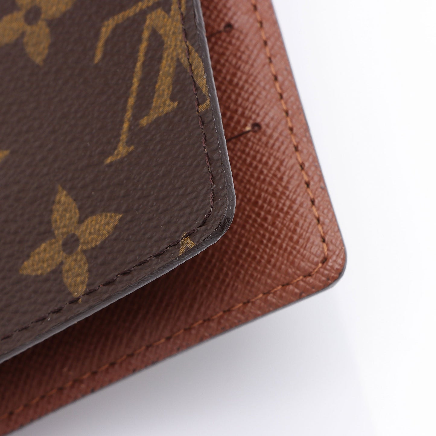 Louis Vuitton Monogram Canvas Small Ring Agenda Cover (SHF-XRqZoM)