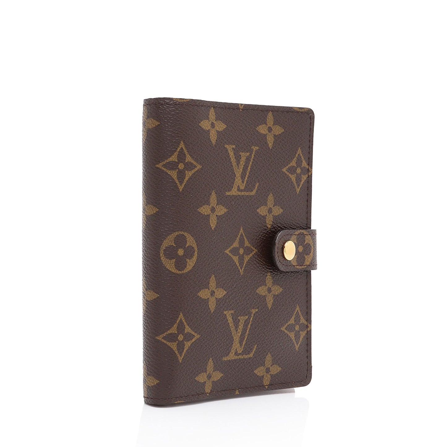 Louis Vuitton Monogram Canvas Small Ring Agenda Cover (SHF-XRqZoM)