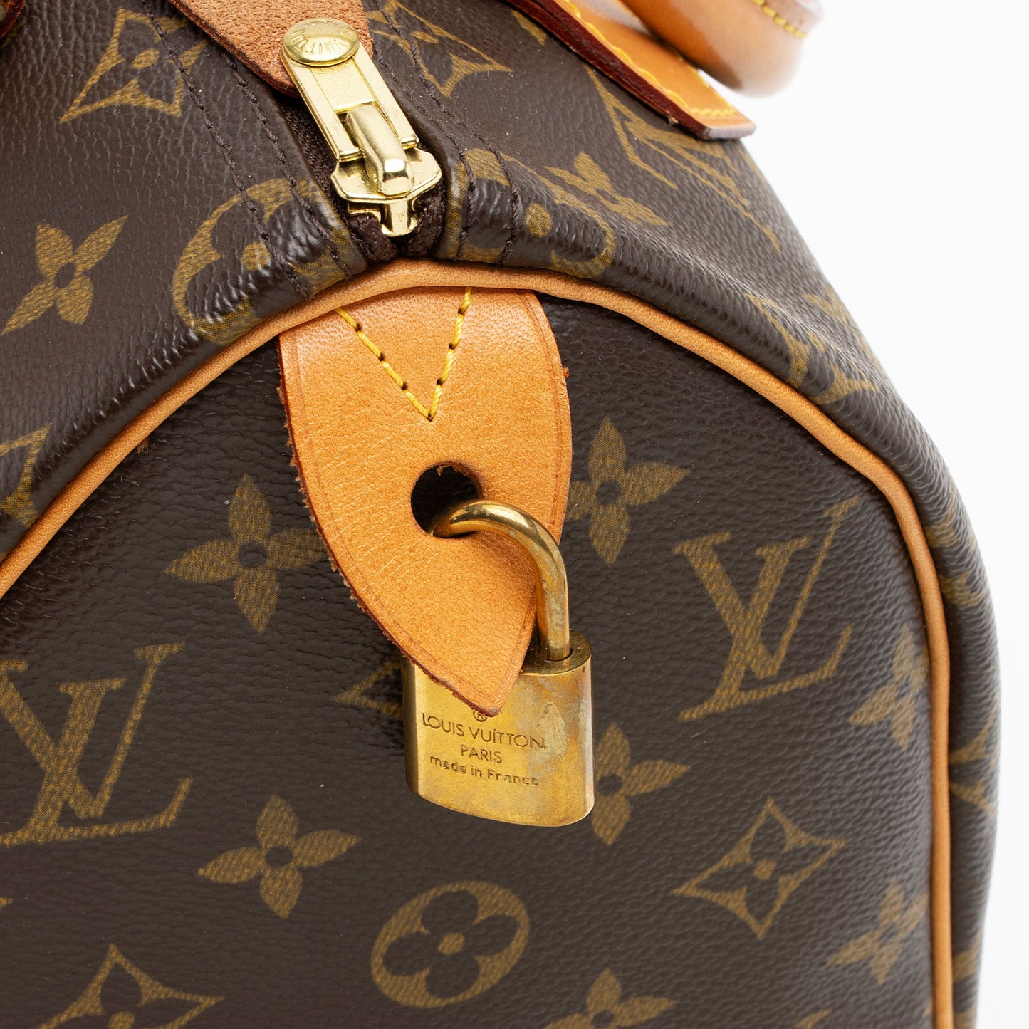 Louis Vuitton Monogram Canvas Speedy 25 Satchel