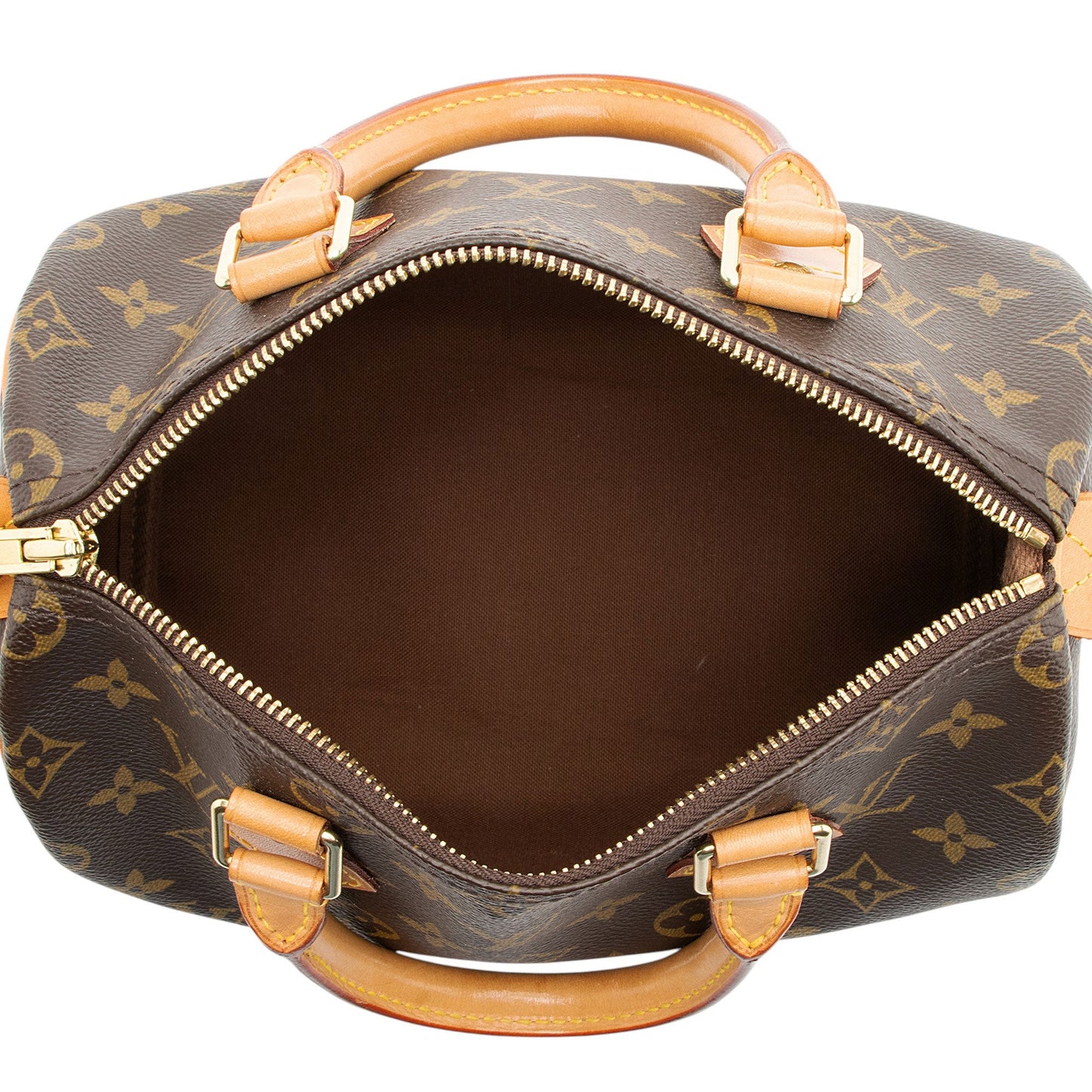 Louis Vuitton Monogram Canvas Speedy 25 Satchel