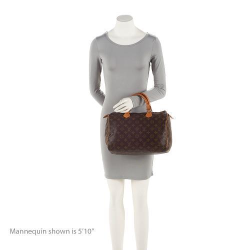 Louis Vuitton Monogram Canvas Speedy 30 Satchel (SHF-JxW6kN)