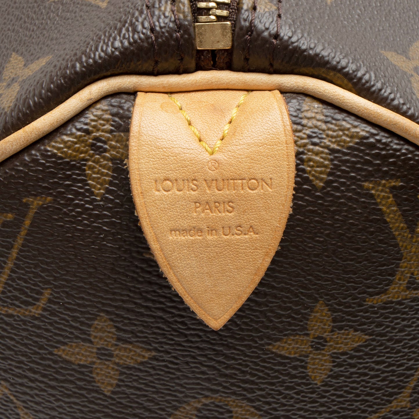 Louis Vuitton Monogram Canvas Speedy 30 Satchel