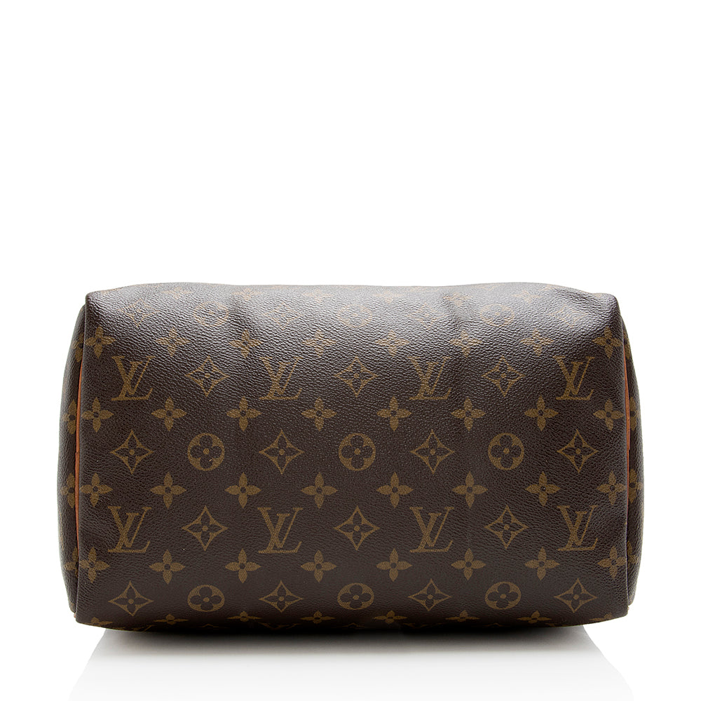 Louis Vuitton Monogram Canvas Speedy 30 Satchel -  (SHF-17824)