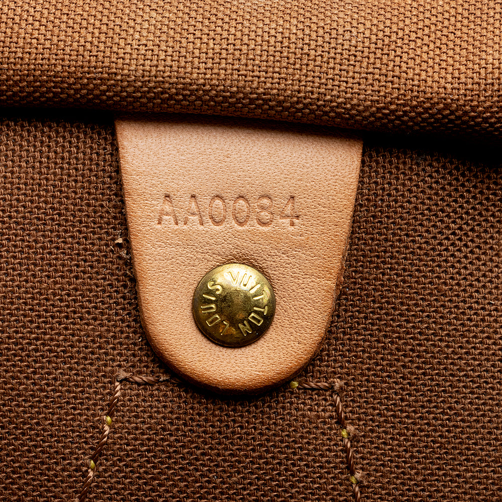 Louis Vuitton Monogram Canvas Speedy 30 Satchel -  (SHF-17824)