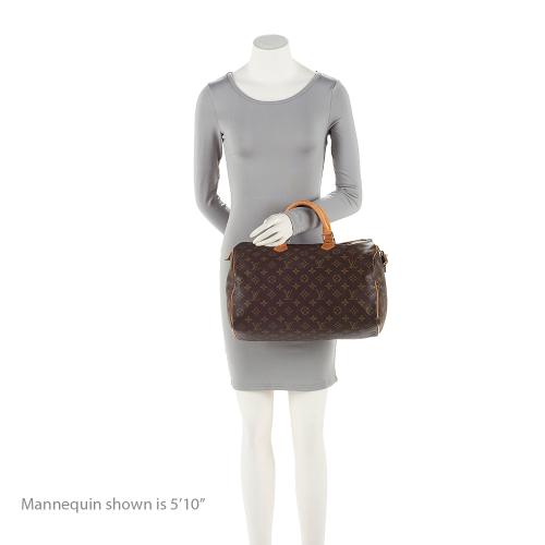 Louis Vuitton Vintage Monogram Canvas Speedy 35 Satchel