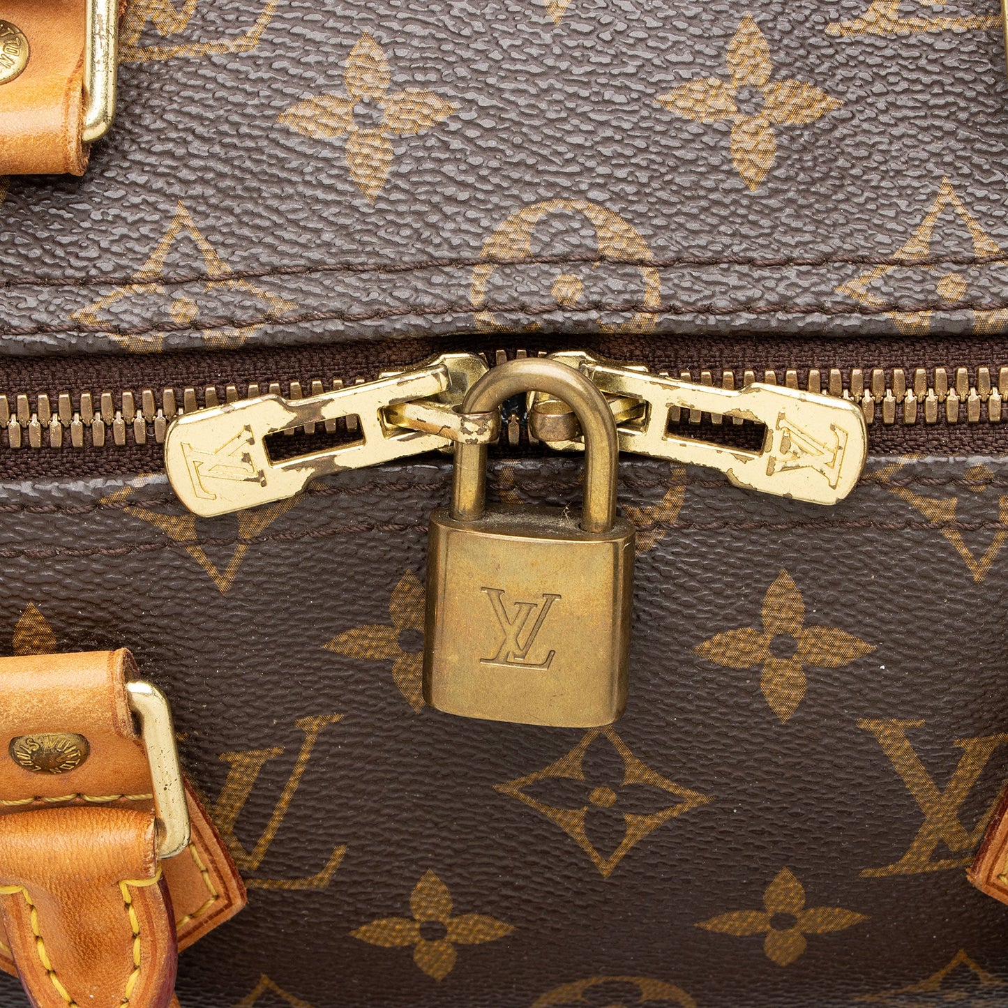 Louis Vuitton Monogram Canvas Speedy Bandouliere 35 Satchel