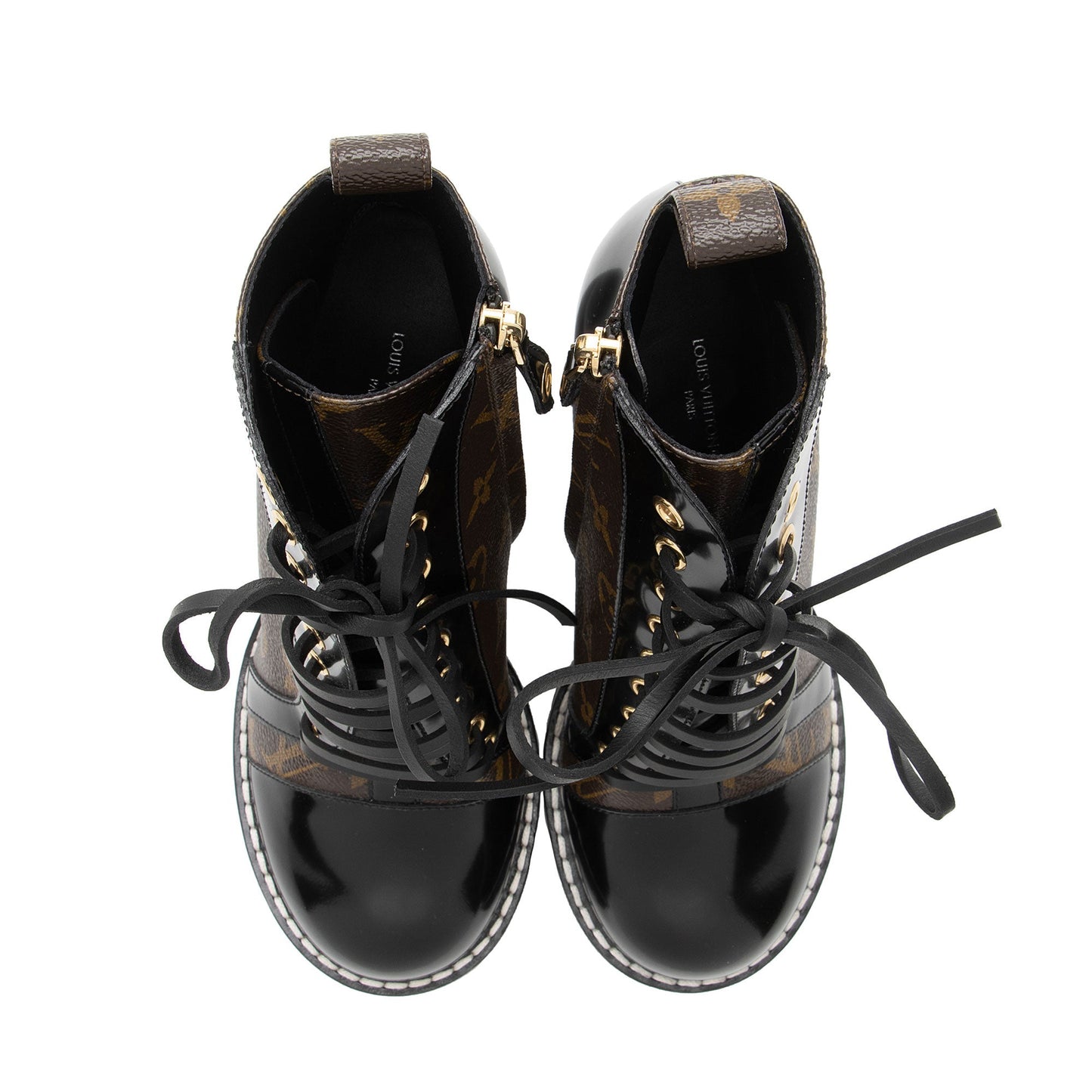 Louis Vuitton Monogram Canvas Star Trail Ankle Boots - Size 8.5 / 38.5 (SHF-gPrnOa)
