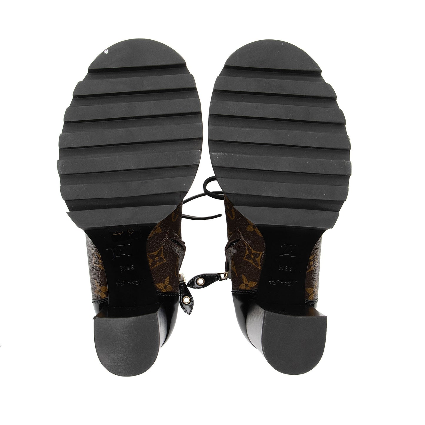 Louis Vuitton Monogram Canvas Star Trail Ankle Boots - Size 8.5 / 38.5 (SHF-gPrnOa)