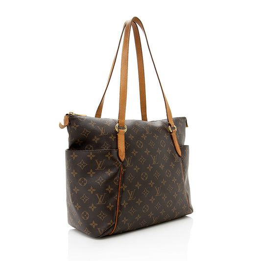 Louis Vuitton Monogram Canvas Totally MM Tote (SHF-18587)