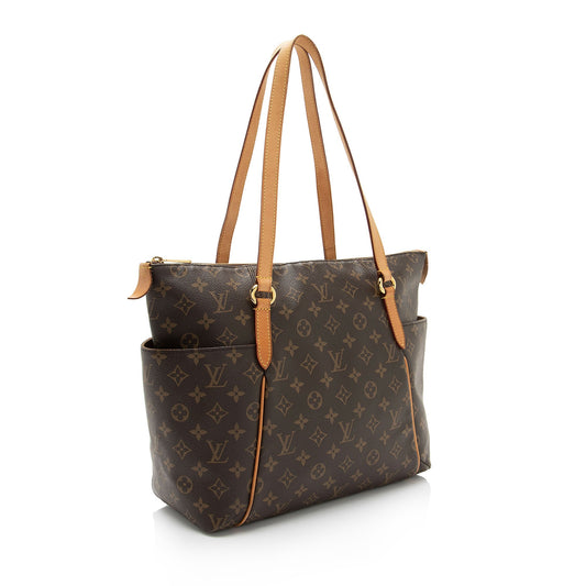 Louis Vuitton Monogram Canvas Totally MM Tote (SHF-OUVzwH)