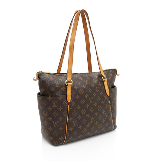 Louis Vuitton Monogram Canvas Totally MM Tote (SHF-wwDax3)