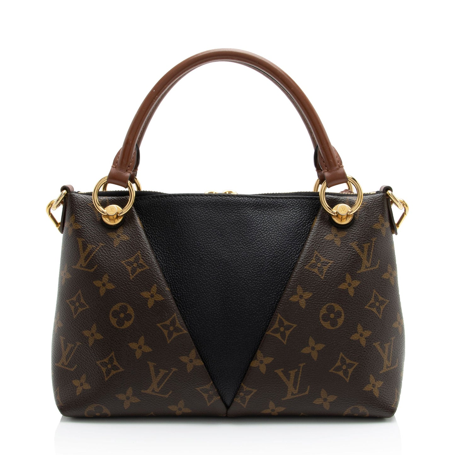 Louis Vuitton Monogram Canvas V Tote BB (SHF-Qq3jnD)