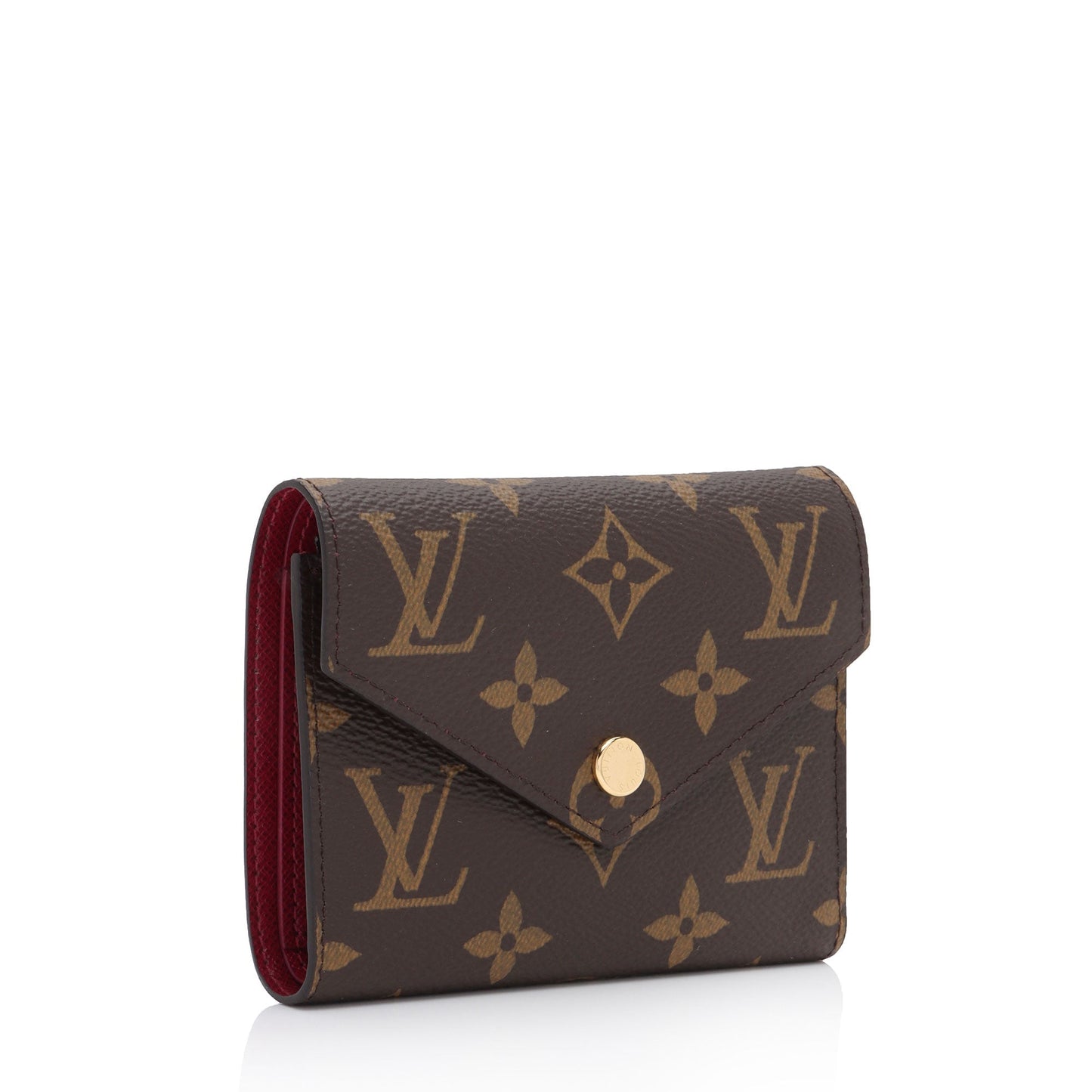 Louis Vuitton Monogram Canvas Victorine Wallet (SHF-QLl1Fe)