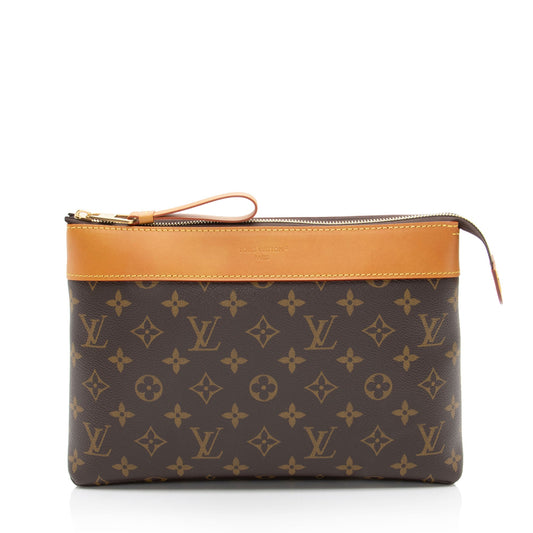 Louis Vuitton Monogram Canvas Voyage Souple Pochette