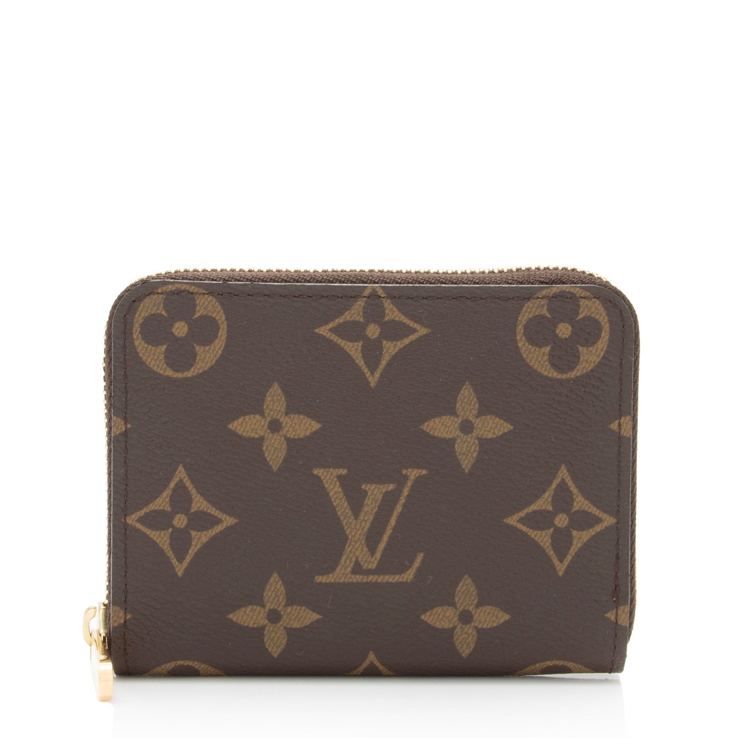 Louis Vuitton Monogram Canvas Zippy Coin Wallet (SHF-U4v2C4)