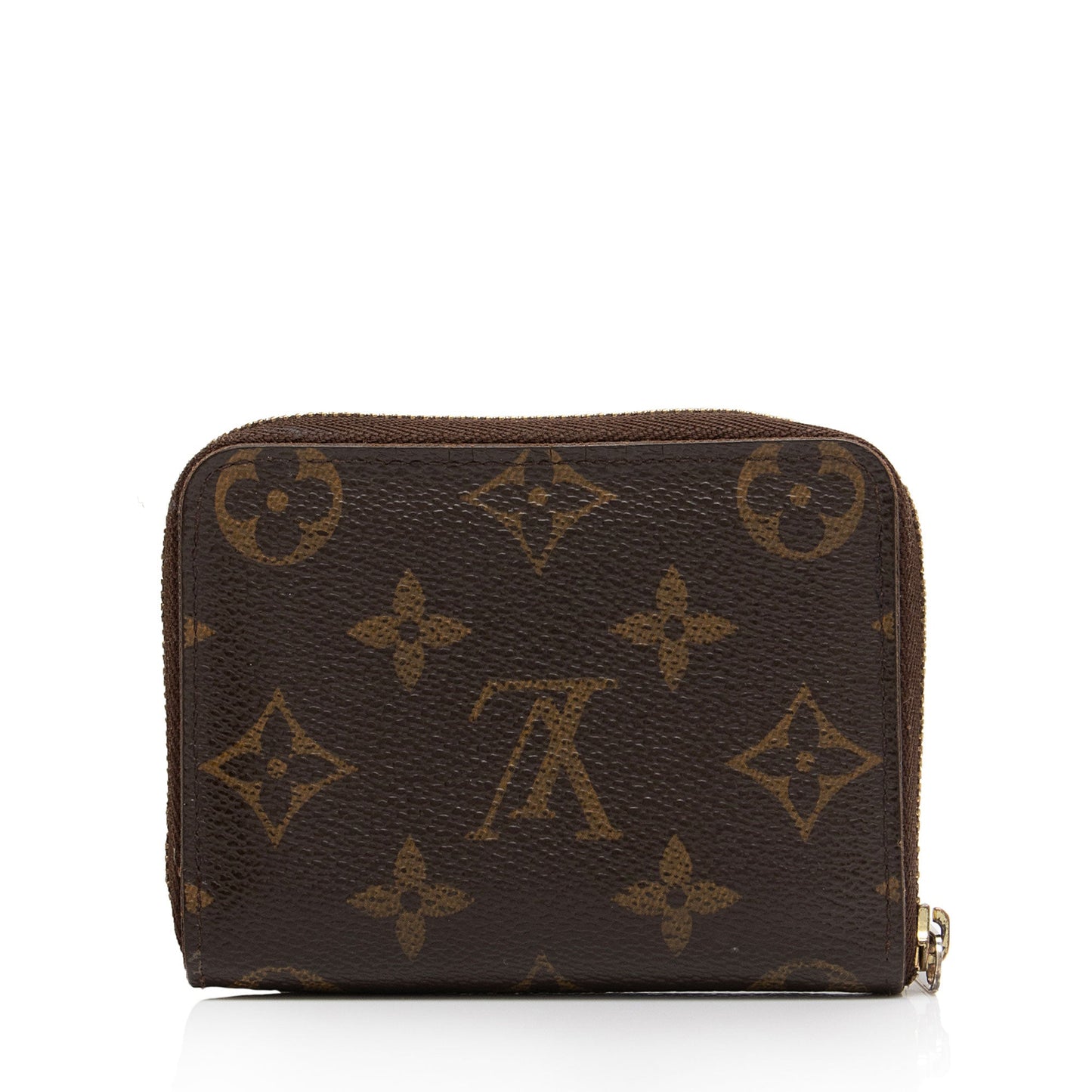 Louis Vuitton Monogram Canvas Zippy Coin Wallet (SHF-5Z4cmm)