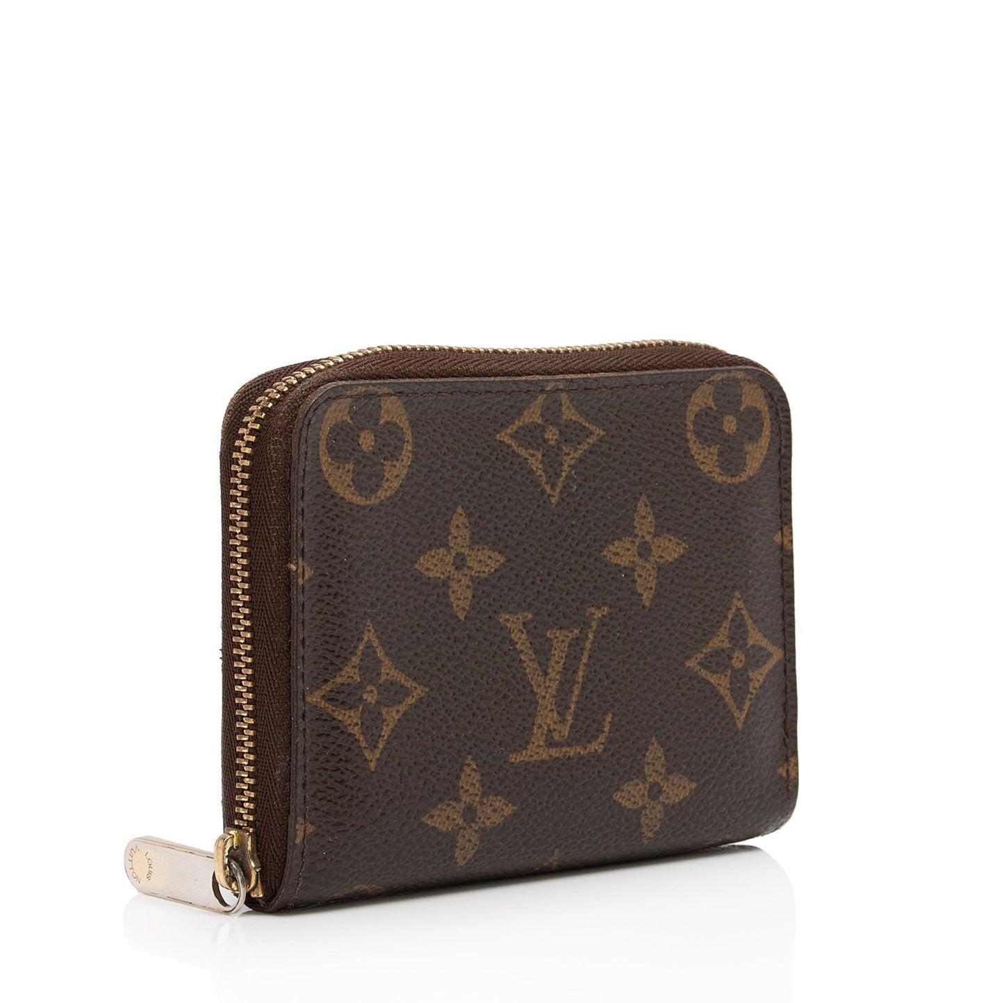 Louis Vuitton Monogram Canvas Zippy Coin Wallet (SHF-5Z4cmm)