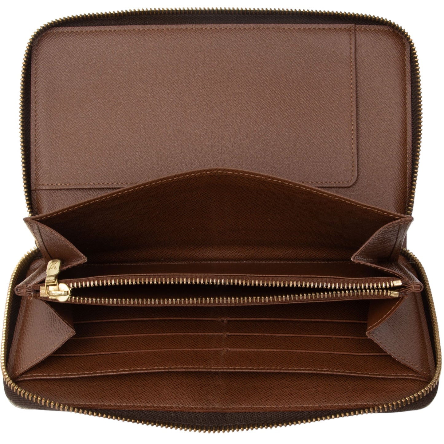 Louis Vuitton Monogram Canvas Zippy Organizer Wallet (SHF-2Gu7uv)