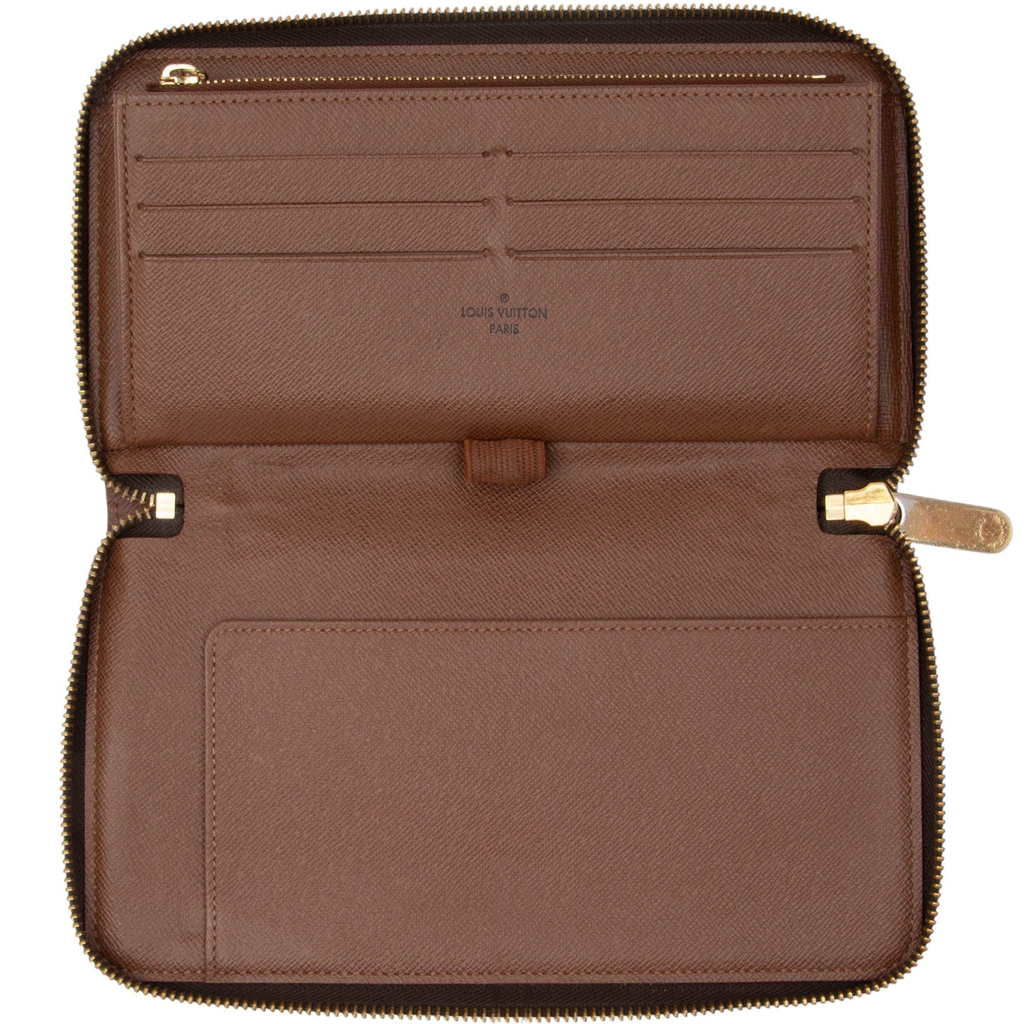 Louis Vuitton Monogram Canvas Zippy Organizer Wallet (SHF-2Gu7uv)