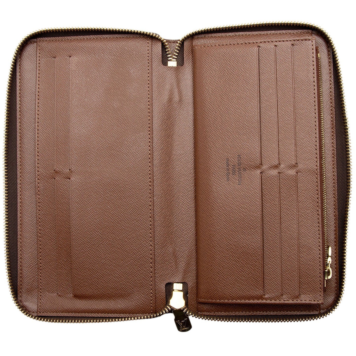 Louis Vuitton Monogram Canvas Zippy Organizer Wallet (SHF-vn2hdU)