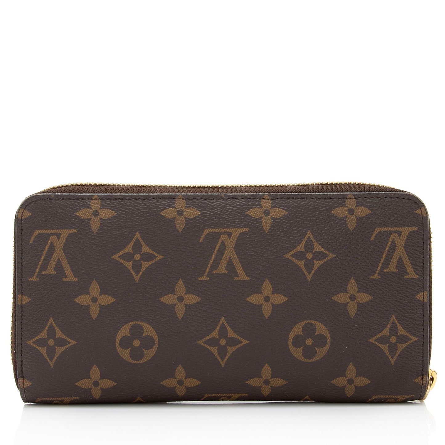 Louis Vuitton Monogram Canvas Zippy Wallet (SHF-743Pf3)