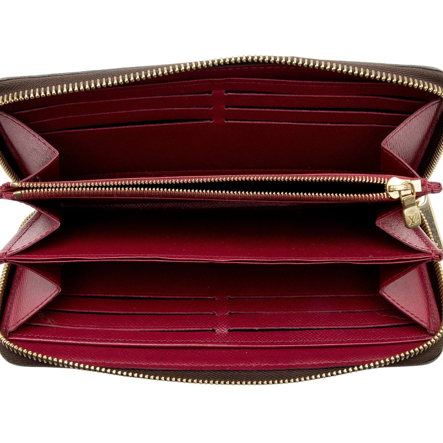 Louis Vuitton Monogram Canvas Zippy Wallet (SHF-743Pf3)