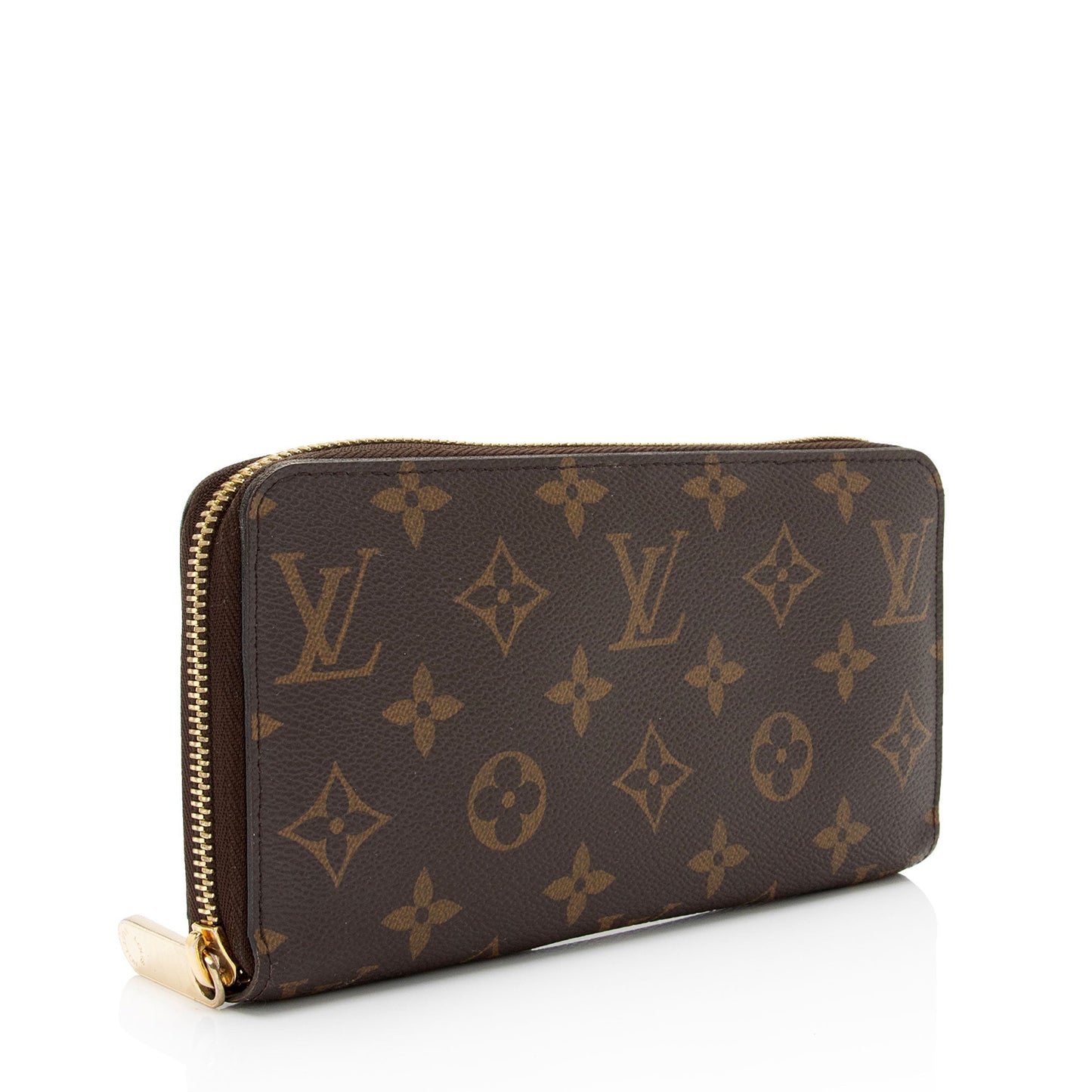 Louis Vuitton Monogram Canvas Zippy Wallet (SHF-743Pf3)