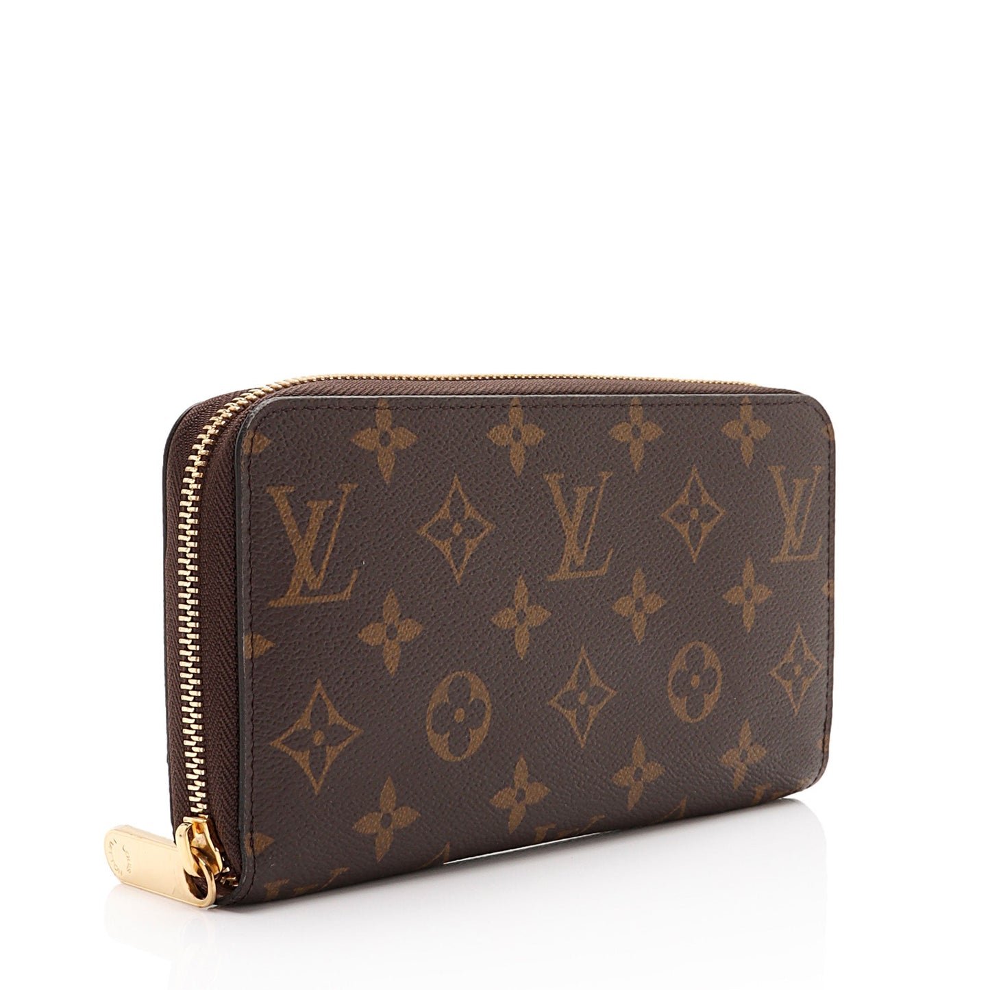 Louis Vuitton Monogram Canvas Zippy Wallet (SHF-NtLd68)