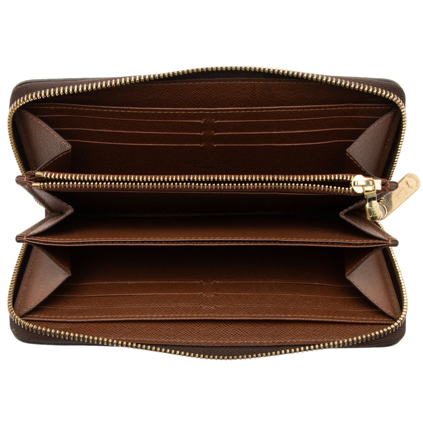 Louis Vuitton Monogram Canvas Zippy Wallet (SHF-64sKuq)