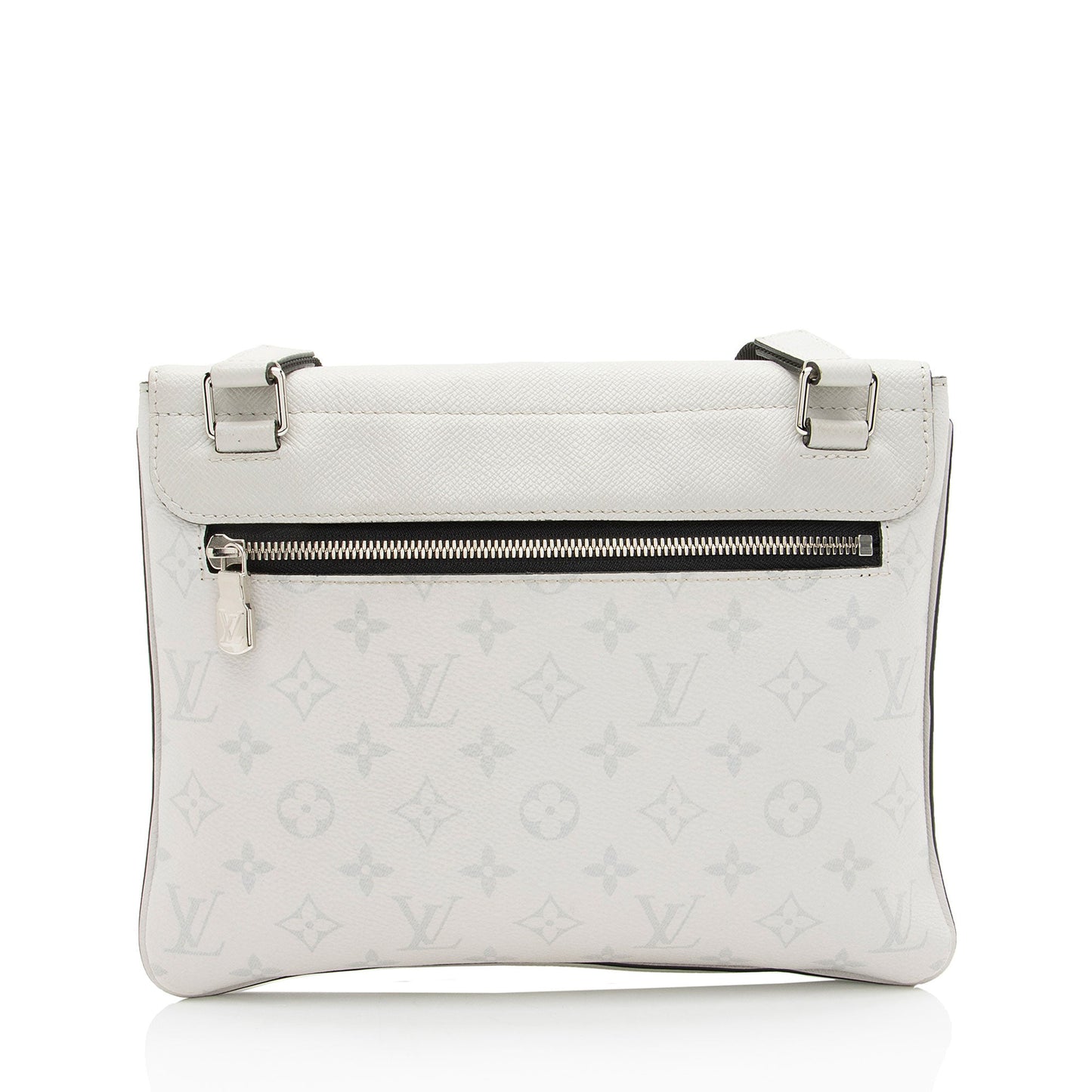 Louis Vuitton Monogram Chalk Taiga Leather Outdoor Flap Messenger