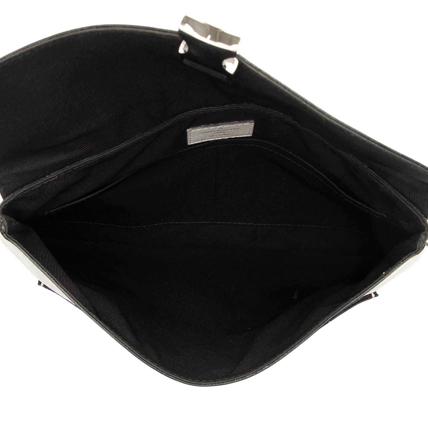 Louis Vuitton Monogram Chalk Taiga Leather Outdoor Flap Messenger